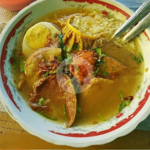 Soto Daging Campur menu Sate Cak Mawi, Kupang Baru