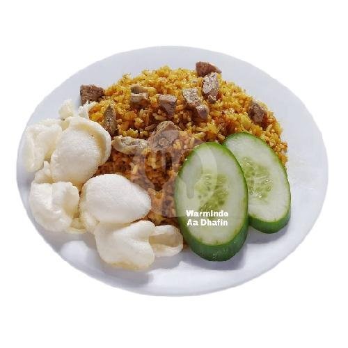 Nasi Goreng Favorite (Ati+Suwir Ayam Balado) menu Warmindo Burjo Aa Dhafin