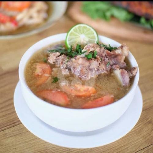 Nasi Bebalungan Khas Lombok menu Kedai Lombok Bunda, Singosaren