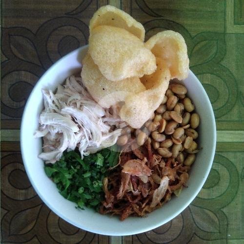 Bubur Ayam Biasa menu BUBUR AYAM DAN BAKSO RAKYAT MA IKAH
