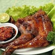 Ayam Bakar Kampung menu Bakul Emak Cianjur, Petamburan