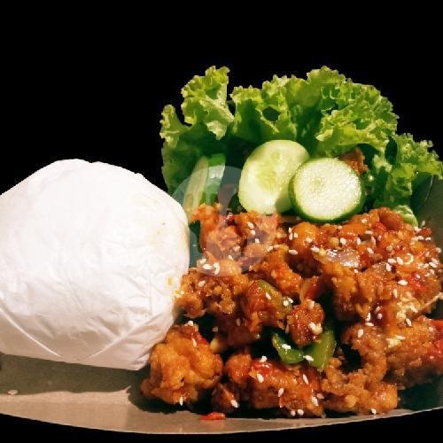 MANGGO JUICE menu Kedai Hepii, Fire Chicken, Kebab dan Salad Buah, Sukajadi