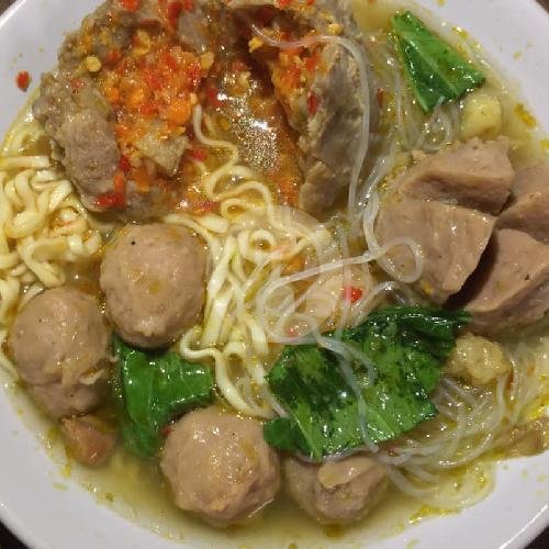 Bakso Komplit Lembu Pedas menu Bakso Pak Uban, Cilandak