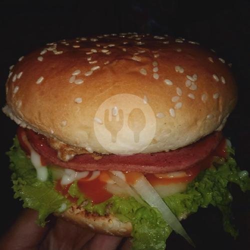 Mie Geprek Ayam menu Mikafi Burger Dan Geprek Suruh Wangan, Tasikmadu
