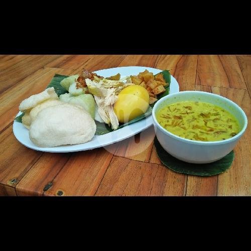 Klamud Murni Utuh menu Lontong Opor Mbak Sary, Soragan