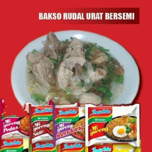 Indomie Bakso Telor menu Bakso Rudal & Mie Ayam Bersemi, Kuningan