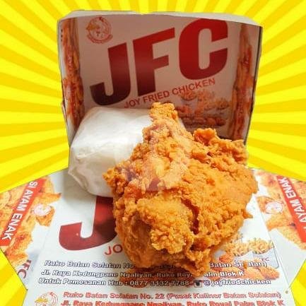 Paket Dada / Paha Atas menu JFC (Joy Fried Chicken), Gajahmungkur