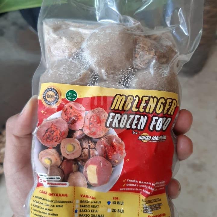 Bakso Frozen Granat Isi 10 menu Bakso Mblenger, Babarsari
