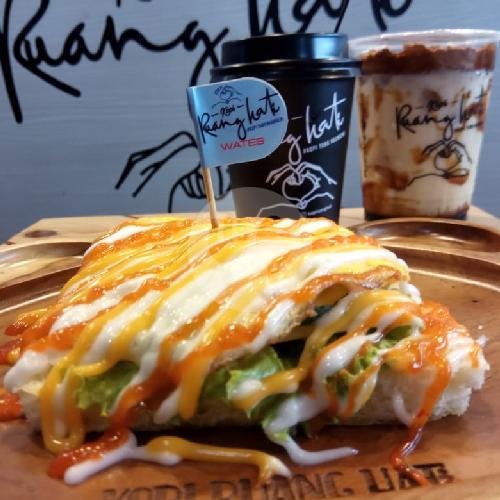 Kopi Susu Aren menu Kopi Ruang Hati, Gamping