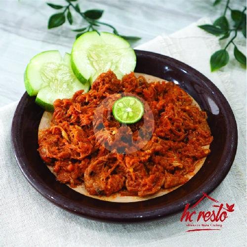 Semur Lidah menu HC Resto, Gubeng