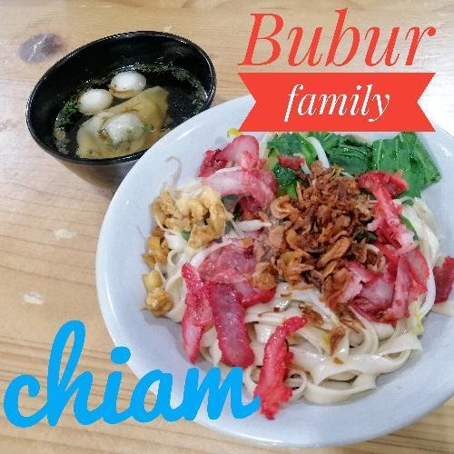 Pangsit Kuah menu Bubur Family, Taman Palem Lestari