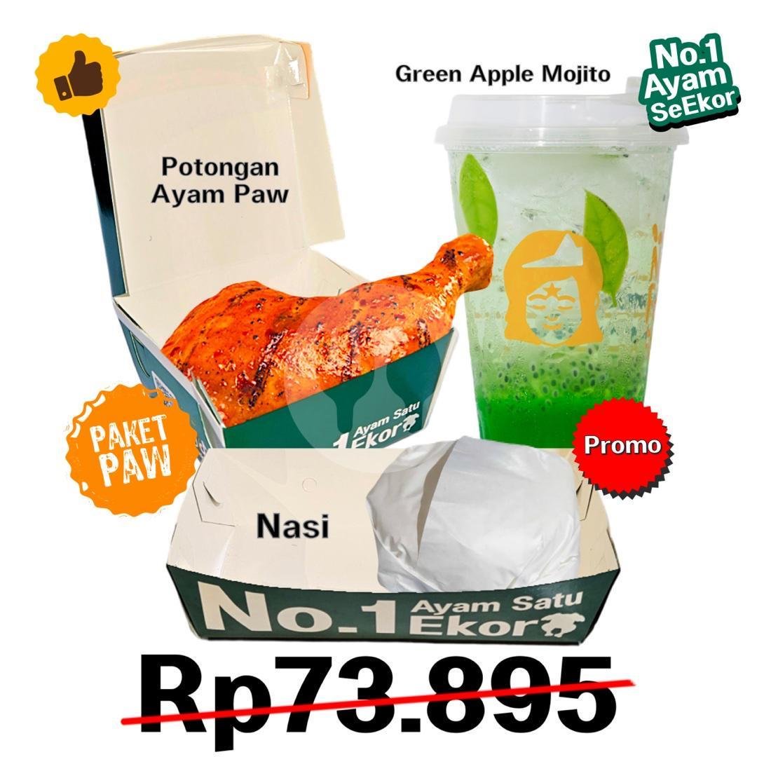 Paket Smoky Bbq menu Geprekfey, Kali Brantas