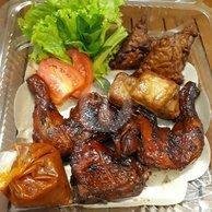 Paket Doubel Dada (2 Ayam Bakar Dada) menu Warung Ayam Bakar & Goreng Bu Yati, Melong Tengah