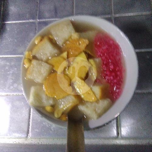 Dadar Kuah + Nasi Putih menu Sekoteng Joss Susu Jahe Merah, Surapati