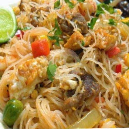 Nasi Goreng Ati Ampela basis telor campur menu Nasi Goreng Bintang Samdiyah, Cipayung