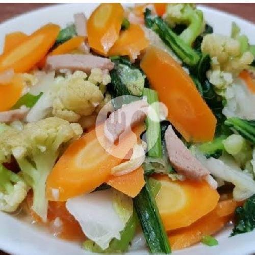 Tumis Labu menu Warteg Mutiara Bahari, Bangka