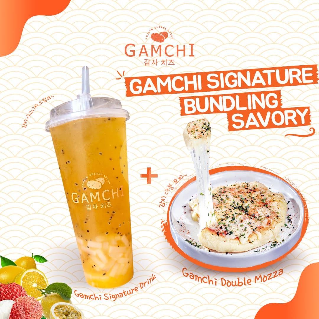 Gamchi Bundling Signature menu Gamchi Korean Potato Chesee Bread, Mall Ciputra Semarang