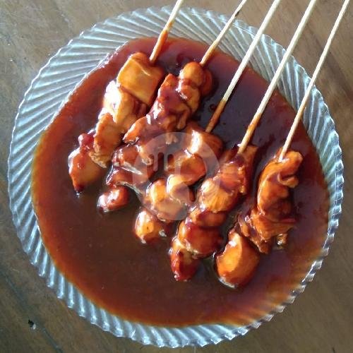 Sate Standar Bumbu Kacang menu Sate Ayam Jumbo, Klojen