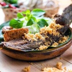 Nasi Lele Penyet menu Warteg Crista Laka Laka, Manguharjo