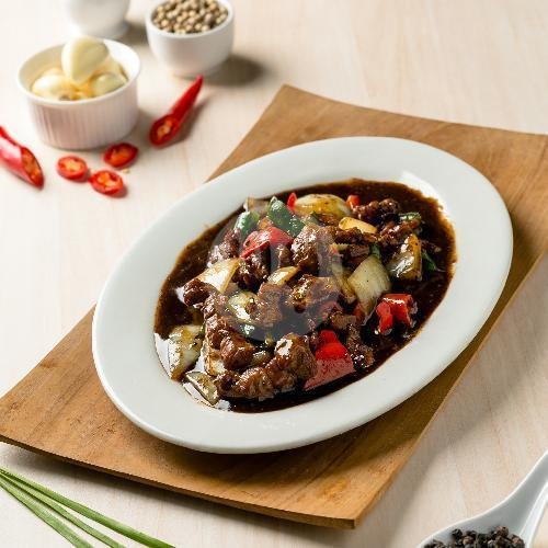 Sapi Lada Hitam menu Mr Chuan, The Park