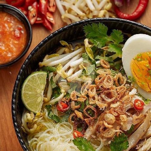 Soto Ayam Lamongan menu Soto bang jhon (soto daging, ranjau, aneka sosis & minuman omben), Sunter