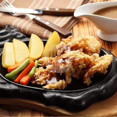 Chicken Steak menu Kedai Radin, Kepanjen