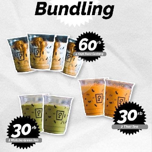 Bundle 2 Thaitea Gudang menu Kopi Gudang, Tebet