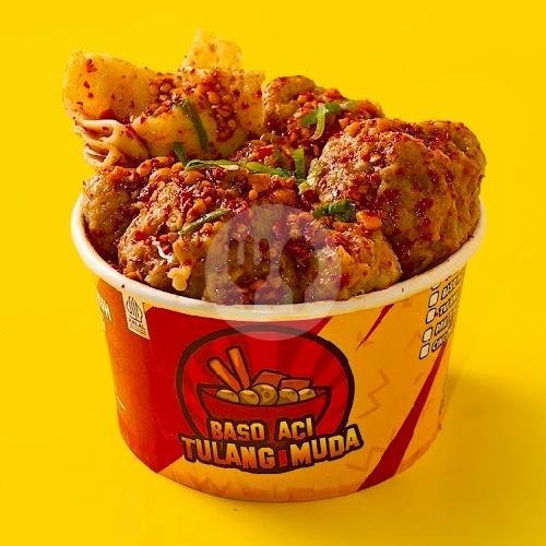 Paket Baso Ngurat Kriwil menu Baso Aci Tulang Muda, Dipati Ukur