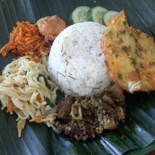 Nasi Daun Jeruk Ayam Krispy Geprek menu Nasi Daun Jeruk Sabsab, Komplek Puri Akordion
