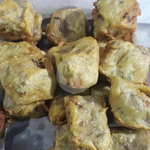 Tempe Tepung menu Nasi Kuning Ibu Rolin