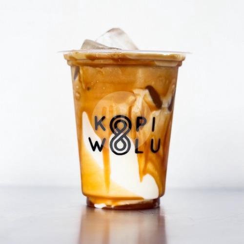 Es Kopi Susu Pandan menu Kopi Wolu, Otto Iskandar Dinata