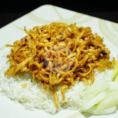Nasi Mie Ayam Sayur menu Nasi Sayur Pak Djo Asli, Wonorejo
