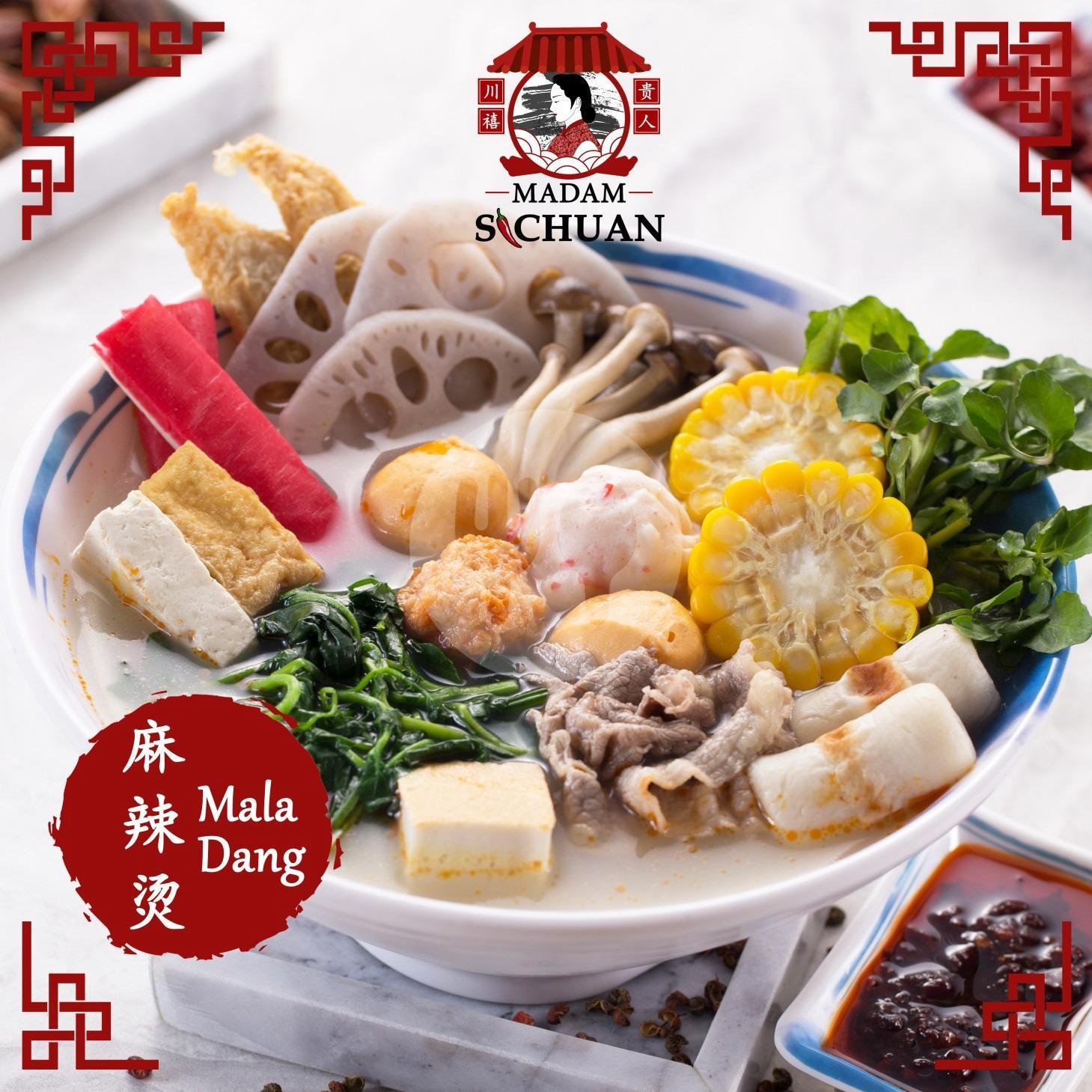 Mala Dang 500gr menu Madam Sichuan, Citywalk Sudirman