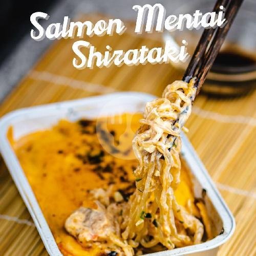 Salmon Mentai Kani Rice Premium menu Mentaihausu Thamrin 10, Thamrin 10 Food Creative Park