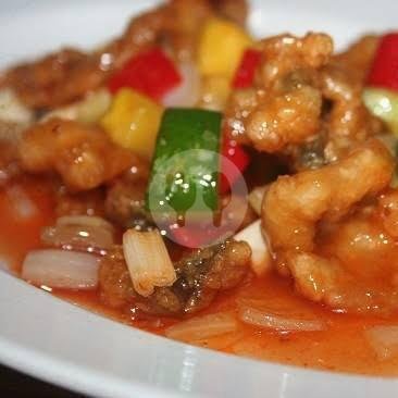 Ayam Kuluyuk menu Bakmi Rahayu, Pasar Minggu