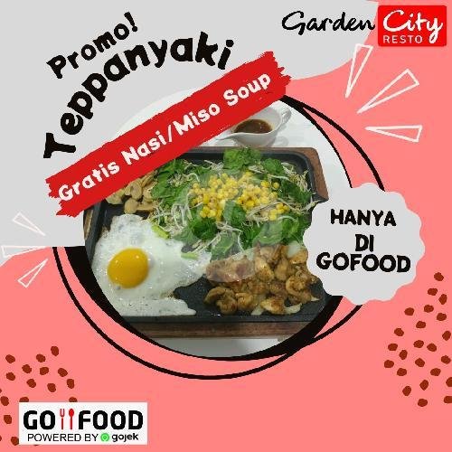 Beef Teppan menu Garden City Resto, Bromo Raya
