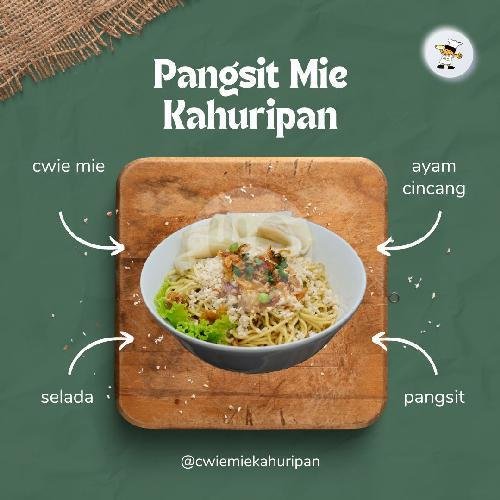 Es Sirup menu Cwie Mie Kahuripan