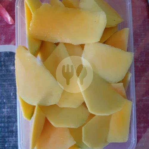 2macam, Jambu,Mangga, Ukuran 1000ml menu Rujak Buah Kacang Atom, Cipete Utara