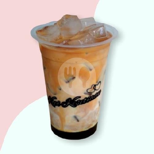 Es Kopi Dolce Kesetiaan menu MARADONAT Martabak Donat, Rancaekek