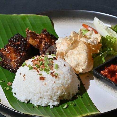 Iga Bakar Madu menu Pesenkopi Plus, Dinoyo