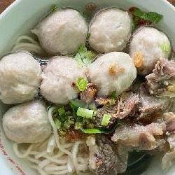 Mie Ayam Biasa menu Bakso Solo Pak Mujiarto, Taman