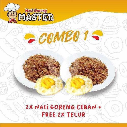Nasi Goreng Ceban menu Nasi Goreng Master, Kapas Madya