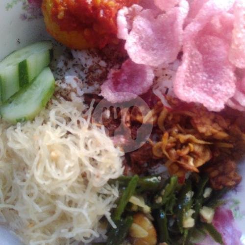 Nasi Gurih Polos Tanpa Telur menu Lontong Medan Ma' Gopi, Pulo Sirih Barat