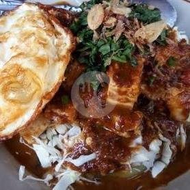 Ayam Goreng+Nasi+Sambal+Lalapan menu Warung Mbak Intan, Ujunggede