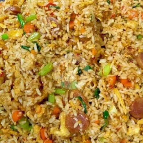 Nasi goreng Sosiss menu Nasi Goreng Gila 81, Jatiwaringin