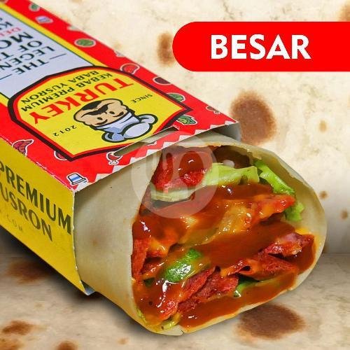 Kebab Black Pepper (Besar) menu Kebab Turkey Baba Yusron, Martadinata