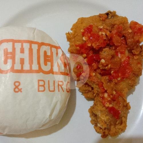 Paket Geprek B ( Nasi + Dada/Paha Atas Geprek ) menu Win s Chicken (Chicken n Burger), Monginsidi