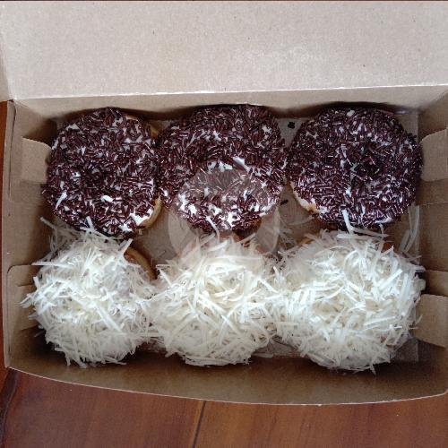 Donat Kentang Full Coklat Isi 6 menu Radja Donat Wage, Taruna