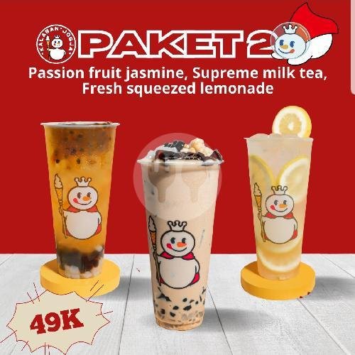 Ice Cream Mocha menu Mixue Kalasan Jogja, Kalitirto Square