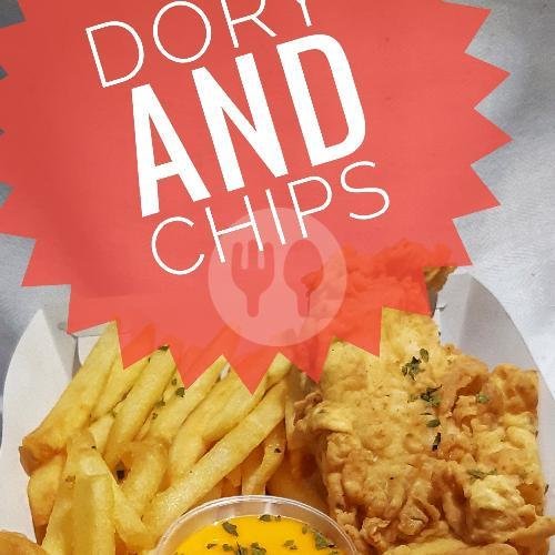 DORY AND CHIPS BLACKPEPPER menu OMAH STEAK AND CHICKEN